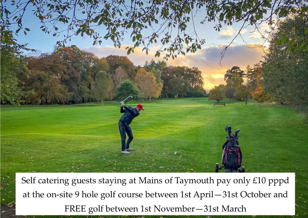 Mains Of Taymouth Country Estate 5* Houses Kenmore  Eksteriør billede